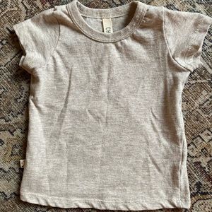 Childhoods Clothing Basic Tee in Oat color